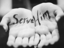 Serving hands